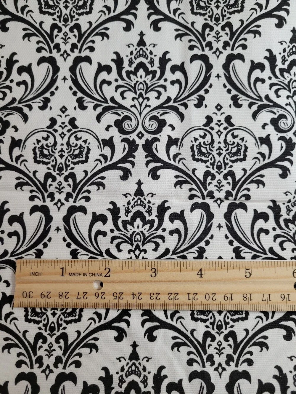 Premier Prints Madison Pattern Black And White Sewing Fabric (1505)
